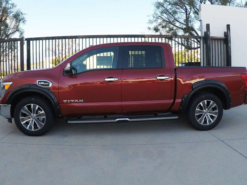 EGR 2017 Nissan Titan Bolt-On Look Fender Flares - Set - Mammoth Racing -