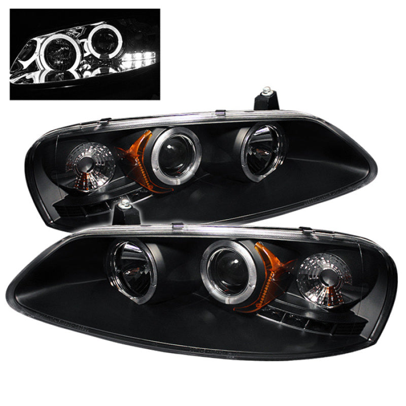 Spyder Chrysler Sebring 01-03 Projector Headlights LED Halo LED Blk PRO-YD-CSEB01-HL-BK - Mammoth Racing -