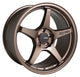 Enkei TS-5 17x9 5x100 45mm Offset 72.6mm Bore Bronze - Mammoth Racing -
