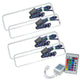 Oracle Ford F250 05-07 Halo Kit - ColorSHIFT w/ Simple Controller - Mammoth Racing -