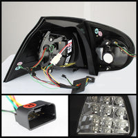 Spyder Volkswagen Golf V 06-09 LED TURN SIGNAL LED Tail Lights Black ALT-YD-VG03-LED-BK - Mammoth Racing -