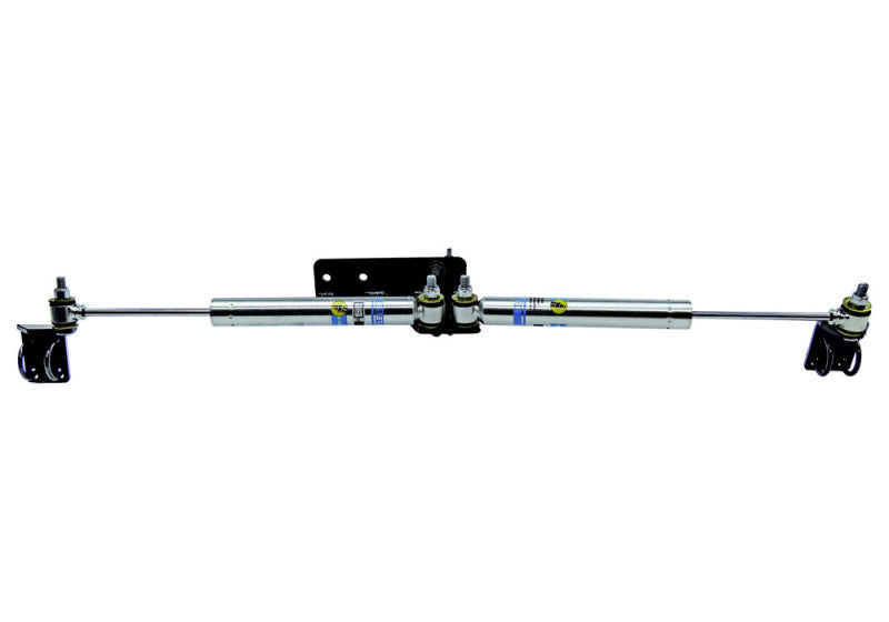Superlift 18-20 Jeep Wrangler JL/2020 Jeep Gladiator JT 4WD - Dual Steering Stabilizer Kit Bilstein - Mammoth Racing -