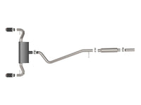 aFe Ford Bronco Sport 21-22 L3-1.5L (t)/L4-2.0L (t) Vulcan Cat-Back Exhaust System- Carbon Tips - Mammoth Racing -