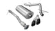 Corsa 11-13 GMC Sierra Ext. Cab/Std. Bed 1500 6.2L V8 Black Sport Cat-Back Exhaust - Mammoth Racing -