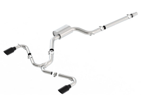 Borla 15-17 Volkswagen GTI (MK7) 2.0T AT/MT SS S-Type Catback Exhaust w/Black Chrome Tips - My Store