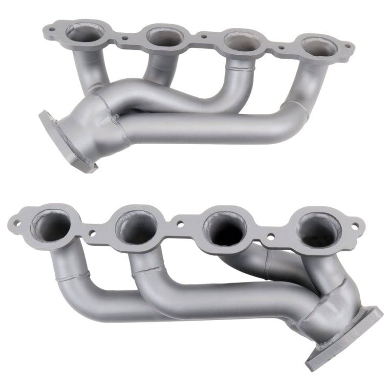 BBK 14-18 GM Truck 5.3/6.2 1 3/4in Shorty Tuned Length Headers - Titanium Ceramic - Mammoth Racing -