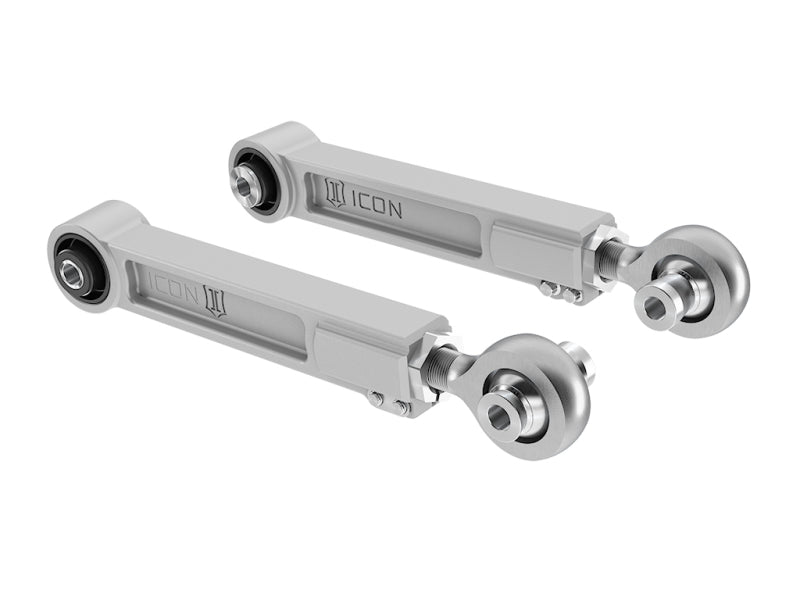 Icon 2021+ Ford Bronco Billet Rear Upper Adjustable Link Kit - Mammoth Racing -