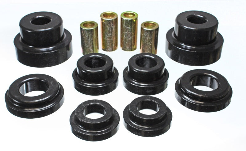 Energy Suspension 10 Chevy Camaro Black Rear Sub-Frame Mount Replacement Bushing Set - Mammoth Racing -