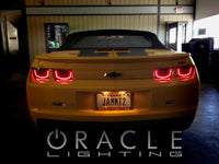 Oracle Chevy Camaro 10-13 Afterburner 2.0 Tail Light Halo Kit - Red - Mammoth Racing -