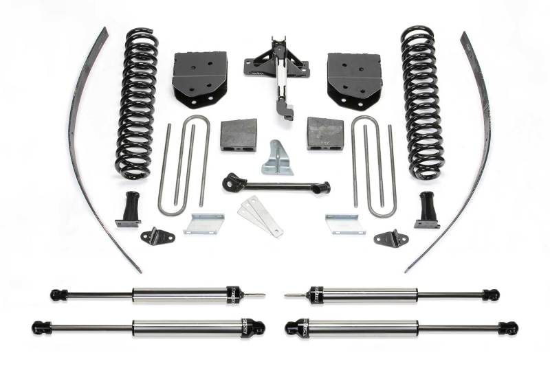 Fabtech 08-15 Ford F250 4WD w/Factory Overload 8in Basic Sys w/Dlss Shks - Mammoth Racing -
