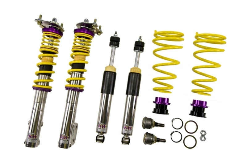 KW Coilover Kit V1 Ford Mustang incl. GT and Cobra; front and rear coilovers - Mammoth Racing -