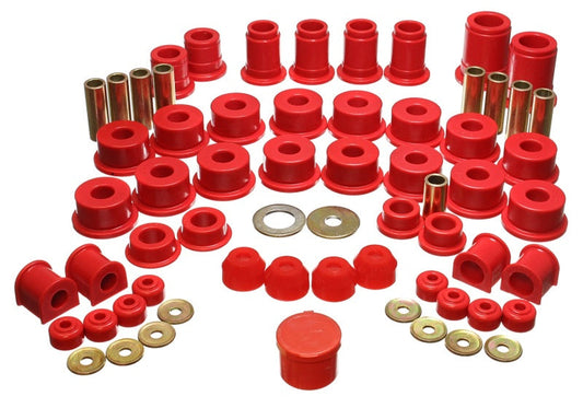 Energy Suspension 90-95 Toyota 4 Runner 2WD/4WD Red Hyper-Flex Master Bushing Set - My Store