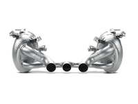 Akrapovic 10-15 Ferrari 458 Italia/458 Spyder Slip-On Line (Titanium) w/ Carbon Tips - My Store