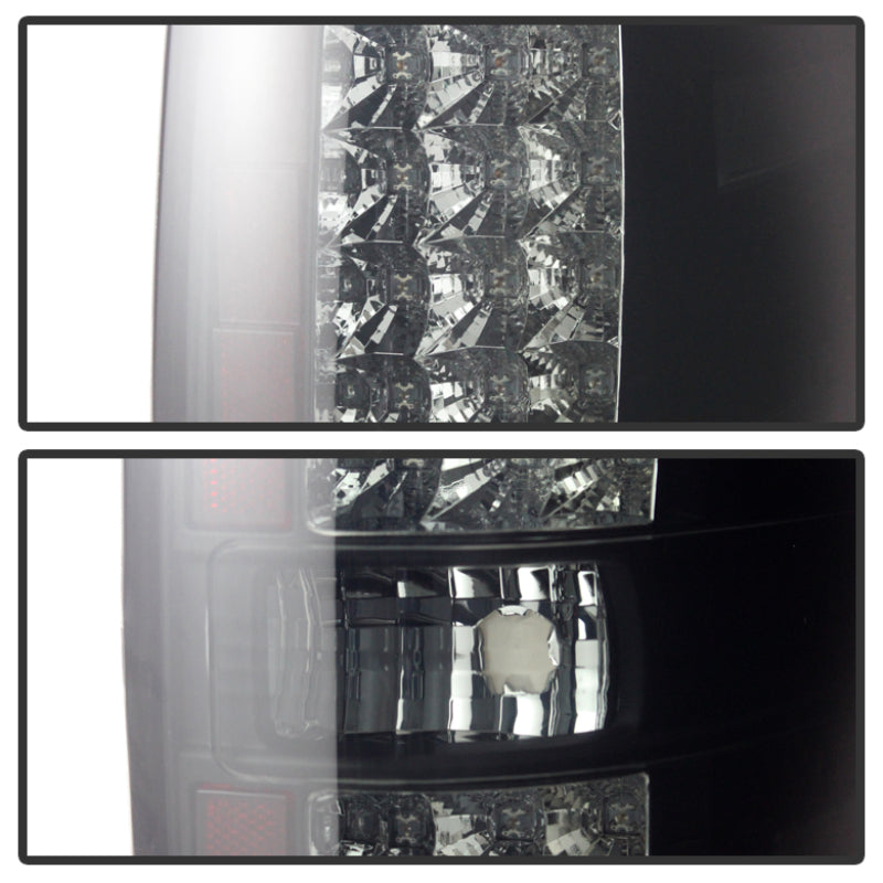 Spyder Ford F150 09-14 LED Tail Lights Black Smoke ALT-YD-FF15009-LED-BSM - Mammoth Racing -