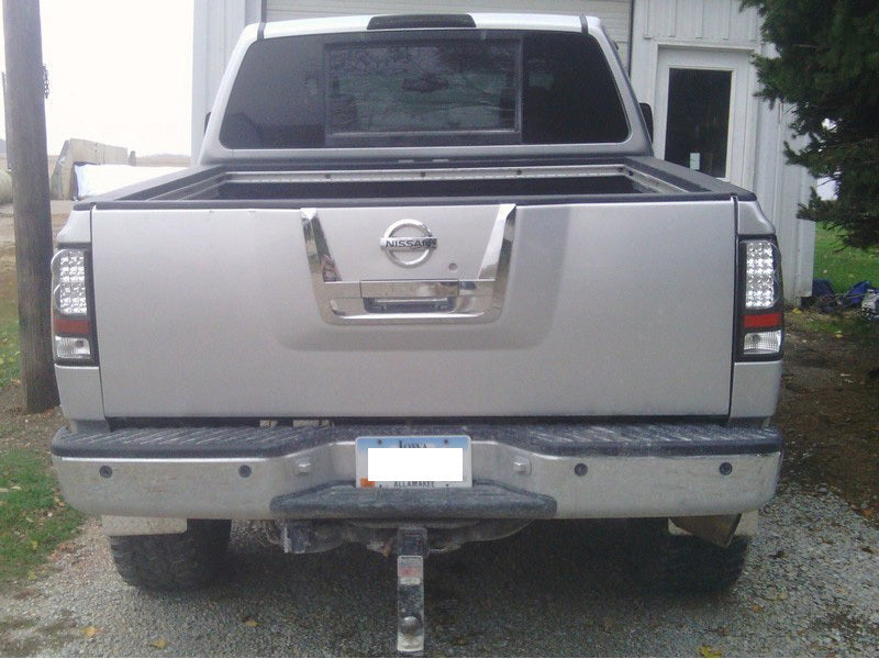 Spyder Nissan Titan 04-14 LED Tail Lights Black ALT-YD-NTI04-LED-BK - Mammoth Racing -