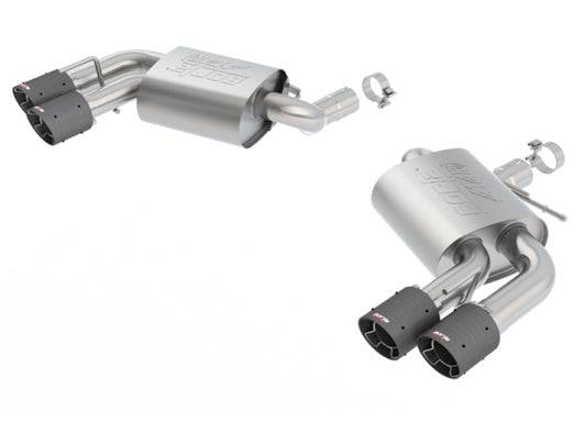 Borla 2016 Chevy Camaro V6 AT/MT S-Type Rear Section Exhaust w/o Dual Mode Valves - Mammoth Racing -