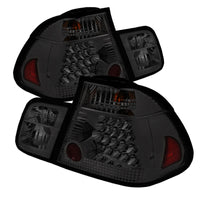 Spyder BMW E46 3-Series 02-05 4Dr Tail Lights Smke ALT-YD-BE4602-4D-LED-SM - Mammoth Racing -