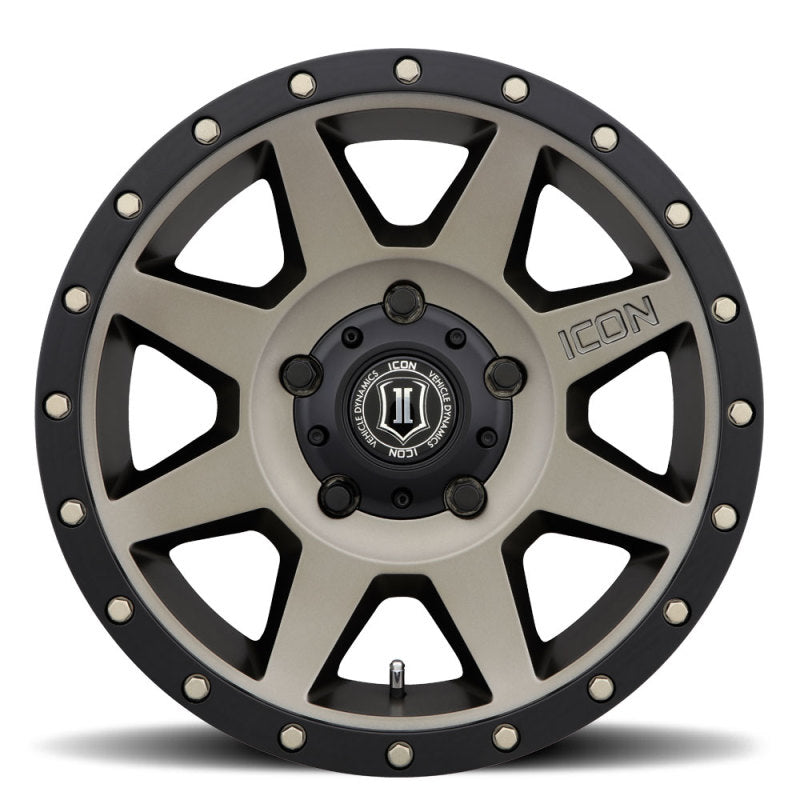 Icon Rebound 18x9 5x150 25mm Offset 6in BS 110.1mm Bore Bronze Wheel - Mammoth Racing -