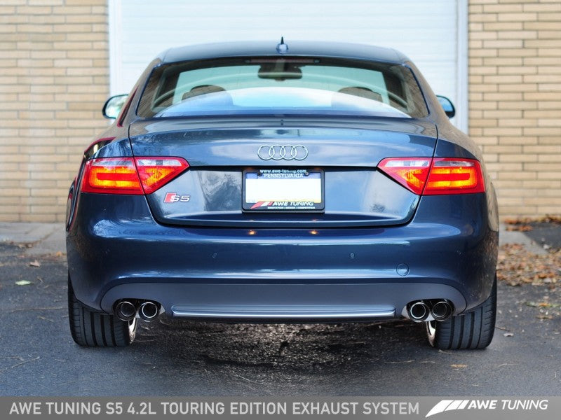 AWE Tuning Audi B8 4.2L Resonated Downpipes for S5 - Mammoth Racing -
