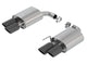 Borla 18-19 Ford Mustang GT 5.0L 2.5in S-Type Exhaust w/o Valves (Rear Section Only) - Black Chrome - Mammoth Racing -