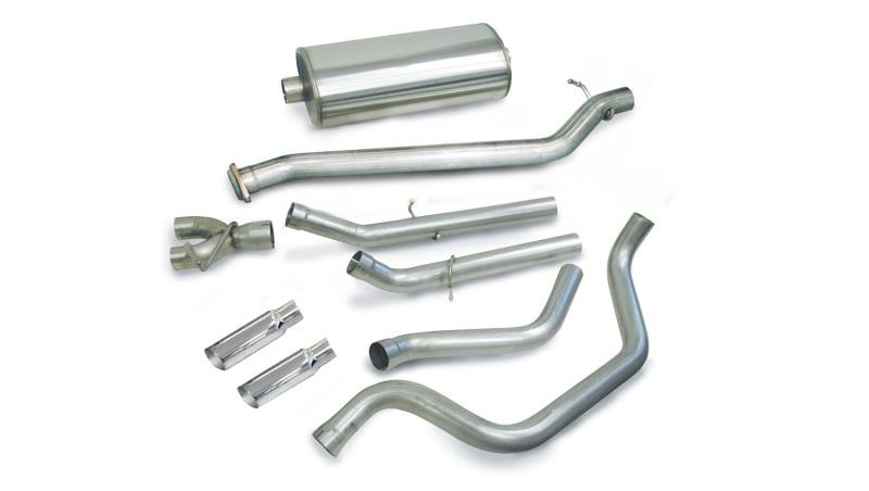 Corsa/dB 99-07 Chevrolet Silverado Ext. Cab/Short Bed 1500 4.8L V8 Polished Sport Cat-Back Exhaust - Mammoth Racing -