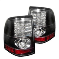 Spyder Ford Explorer 4Dr (Except Sport Trac)02-05 LED Tail Lights Black ALT-YD-FEXP02-LED-BK - Mammoth Racing -