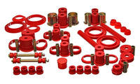 Energy Suspension 94-98 Ford Mustang Red Hyper-flex Master Bushing Set - Mammoth Racing -