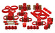 Energy Suspension 94-98 Ford Mustang Red Hyper-flex Master Bushing Set - Mammoth Racing -