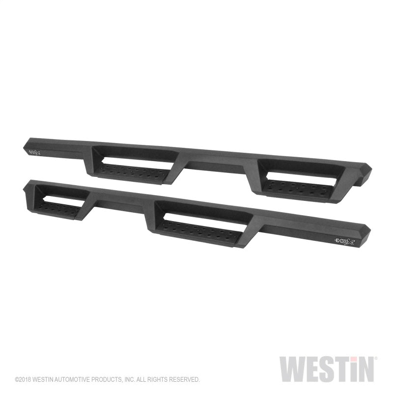 Westin 18-20 Jeep Wrangler JL Unlimited 4DR HDX Drop Nerf Step Bars - Textured Black - Mammoth Racing -