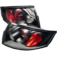 Spyder Audi TT 00-06 Euro Style Tail Lights Black ALT-YD-ATT99-BK - Mammoth Racing -