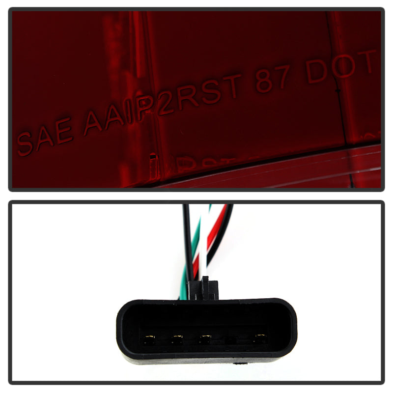 Spyder Chevy C/K Series 1500 88-98/Blazer 92-94 LED Tail Lights Red Smke ALT-YD-CCK88-LED-RS - Mammoth Racing -