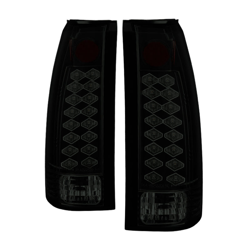 Spyder Chevy C/K Series 1500 88-98/GMC Sierra 88-98 LED Tail Lights Blk Smke ALT-YD-CCK88-LED-BSM - Mammoth Racing -