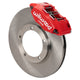 Wilwood 69-74 Porsche 911 Front Powerlite Brake Kit 3in MT Plain Face - Red - My Store