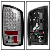 Spyder Dodge Ram 02-06 1500/Ram 2500/3500 03-06 LED Tail Light Chrome ALT-YD-DRAM02-LED-C - Mammoth Racing -
