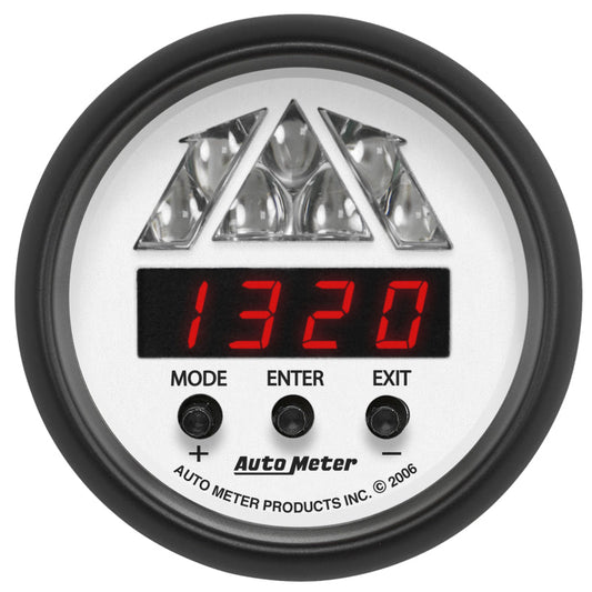 Autometer Phantom 2-1/16in Digital Pro Shift System Shift Light Level 1 Gauge - My Store