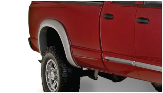 Bushwacker 06-08 Dodge Ram 1500 Fleetside Extend-A-Fender Style Flares 2pc 97.9/98.3in Bed - Black - My Store