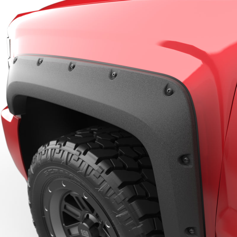 EGR 14+ Chev Silverado 6-8ft Bed Bolt-On Look Fender Flares - Set - Matte - Mammoth Racing -