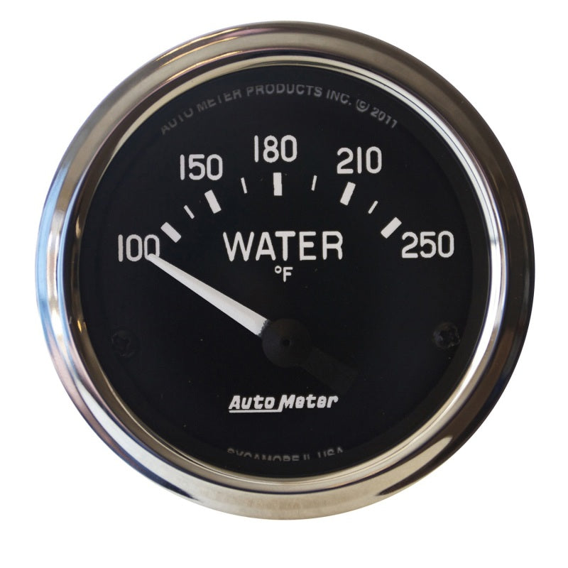 Autometer Cobra 2 1/16in 100-250 Def F Electric Water Temp Gauge - My Store