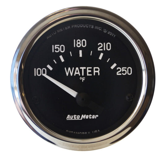 Autometer Cobra 2 1/16in 100-250 Def F Electric Water Temp Gauge - My Store
