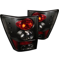 Spyder Jeep Grand Cherokee 05-06 Euro Style Tail Lights Black ALT-YD-JGC05-BK - Mammoth Racing -