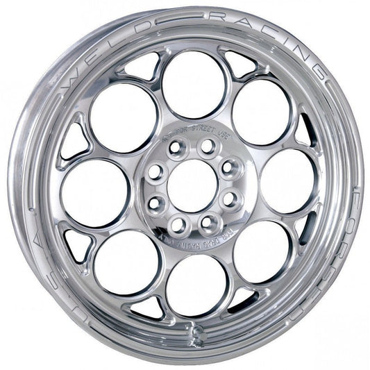 Weld Magnum Import 15x9 / 4x100mm BP / 5in. BS Black Center - Non-Beadlock - Wheel - Mammoth Racing -