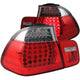 ANZO 2002-2005 BMW 3 Series E46 LED Taillights Red/Clear - My Store