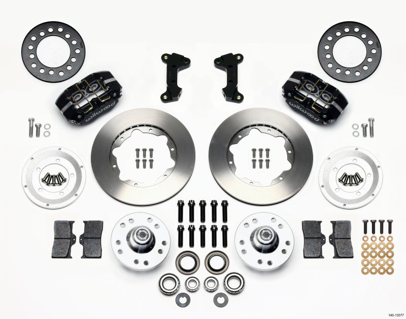 Wilwood Dynapro Dust-Boot Front Kit 11.00in 74-80 Pinto/Mustang II Disc Spindle only - My Store
