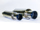 HKS Universal Stainless Hi Power 170mm Titanium Muffler - Mammoth Racing -