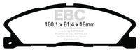 EBC 13+ Ford Taurus 3.5 Twin Turbo SHO Yellowstuff Front Brake Pads - My Store