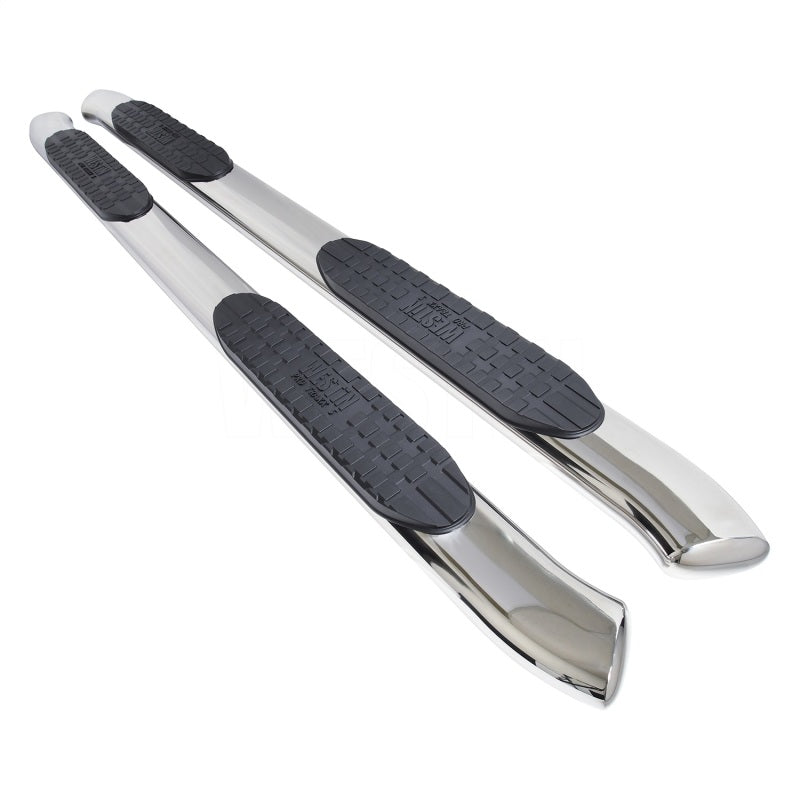 Westin 2005-2017 Toyota Tacoma Double Cab PRO TRAXX 5 Oval Nerf Step Bars - SS - Mammoth Racing -
