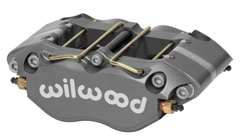 Wilwood Caliper - Narrow Dynapro 4.75in Mount 1.12/1.12in Pistons .81in Disc - Black - Mammoth Racing -