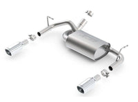 Borla 12-16 Jeep Wrangler 3.6L AT/MT 4WD Single Split Rr Exit Touring Exhaust (rear section only) - Mammoth Racing -