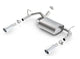 Borla 12-16 Jeep Wrangler 3.6L AT/MT 4WD Single Split Rr Exit Touring Exhaust (rear section only) - Mammoth Racing -