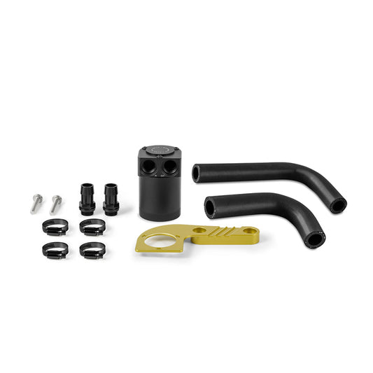 Mishimoto 15-20 BMW F8X M3/M4 Baffled Oil Catch Can - Austin Yellow - Mammoth Racing -